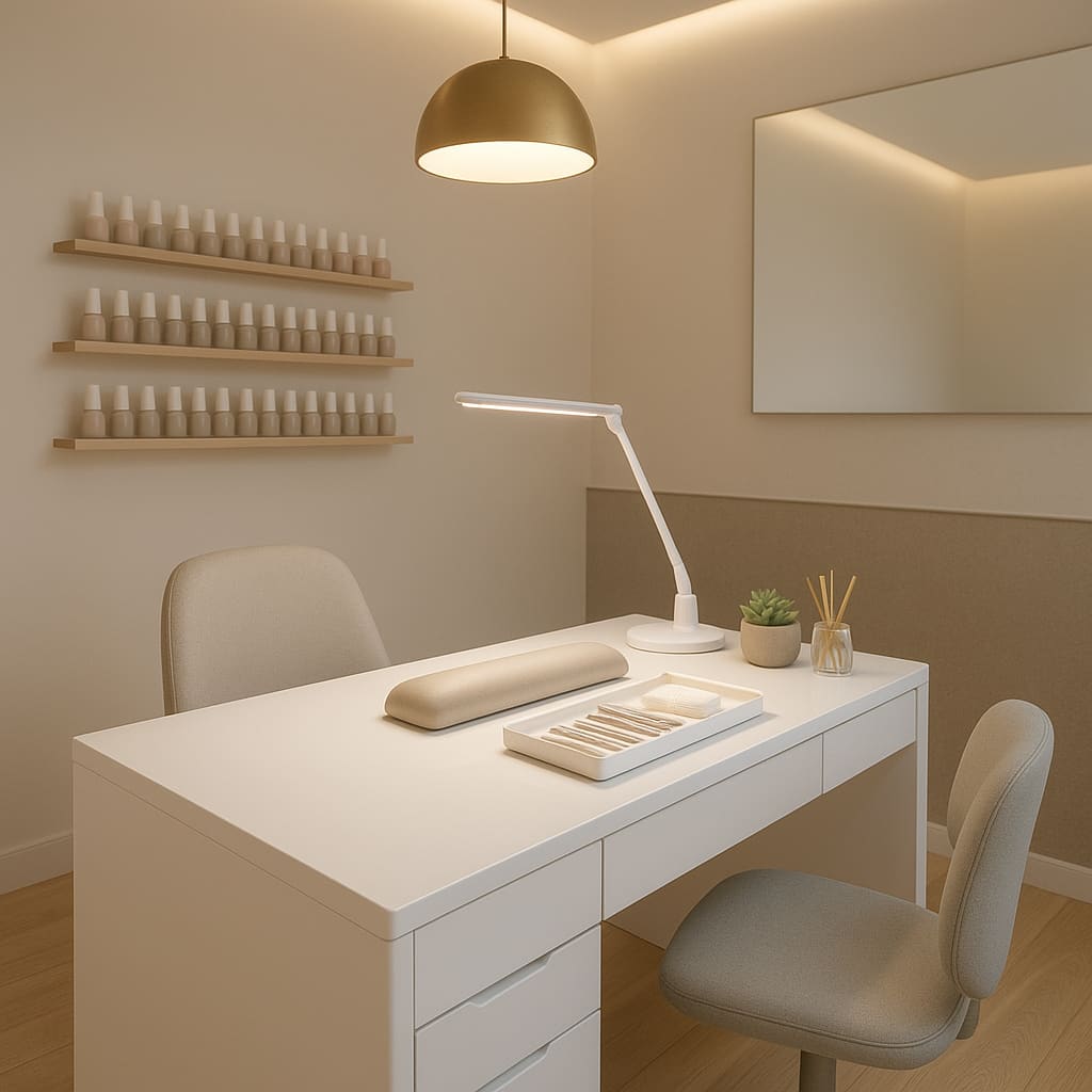 Modernes Nail Spa Interieur